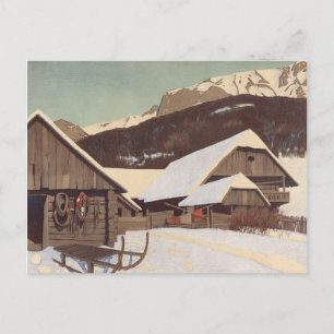 Cartão Postal TEE Áustria inverno
