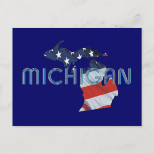 Cartão Postal TEE Michigan Patriot