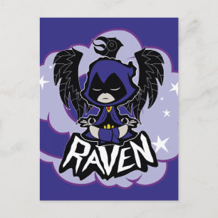 Cartão Postal Teen Titans Go! Ataque a Raven
