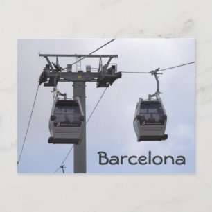 Cartão Postal Telefèric de Montjuïc, Barcelona