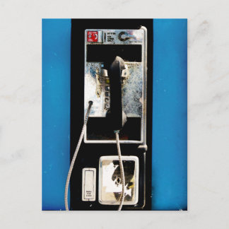 Cartão Postal Telefone Público Antigo