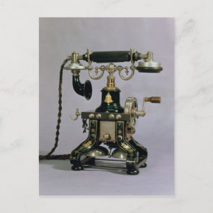 Cartão Postal Telefone, Serviço Nacional de Telefone, EUA, 1890