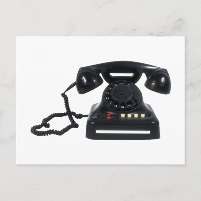 Cartão Postal Telefonema antigo (Frente)