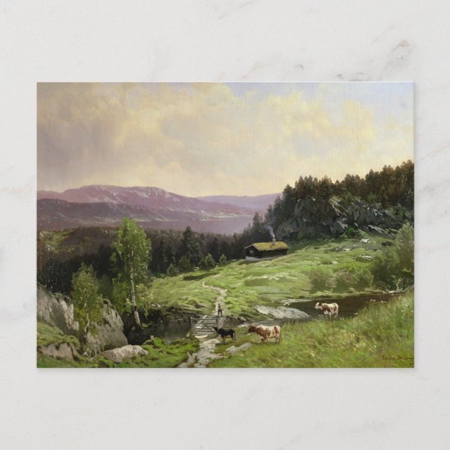 Cartão Postal Telemark, Sul da Noruega (Frente)