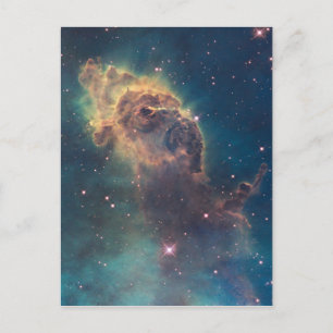 Cartão Postal Telescópio espacial Colorida do Hubble, Carina Neb