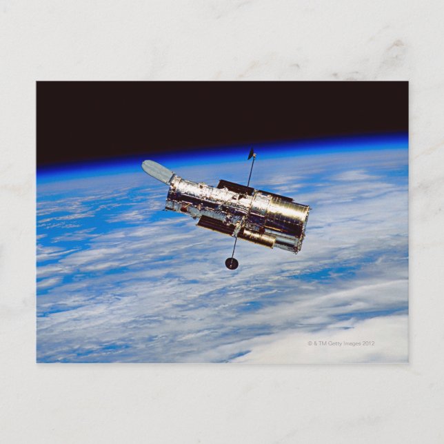 Cartão Postal Telescópio espacial Hubble (Frente)