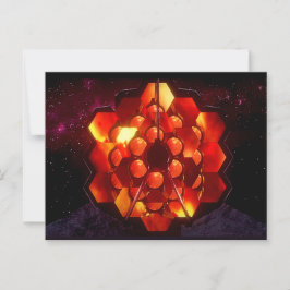 Cartão Postal Telescópio Espacial James Webb 2021 Comemorativo