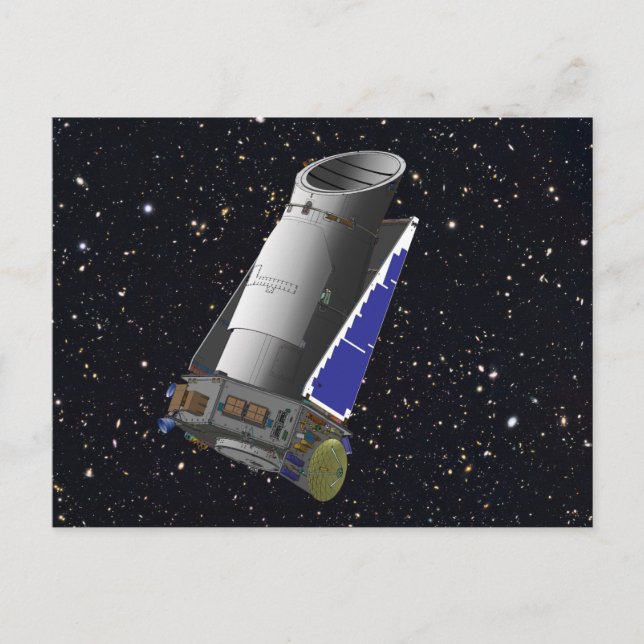 Cartão Postal Telescópio espacial Kepler (Frente)