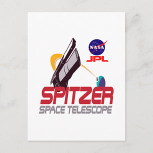 Cartão Postal Telescópio espacial Spitzer