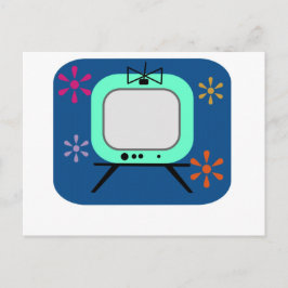 Cartão Postal Televisão retrorreflectora