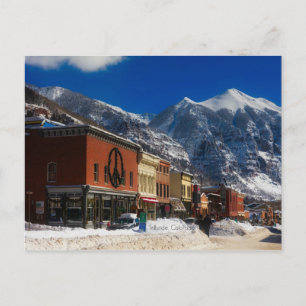 Cartão Postal Telluride, fotografia da paisagem do Colorado
