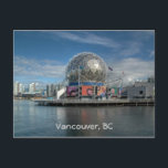 Cartão Postal Telus World of Science<br><div class="desc">Telus World of Science,  Vancouver,  Colúmbia Britânica. HDR</div>