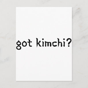 Cartão Postal tem kimchi?