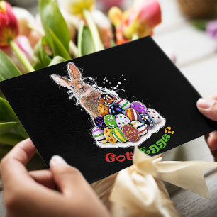Cartão Postal Tem Ovos? Ovos Coelhinhos Da Páscoa Engraçados