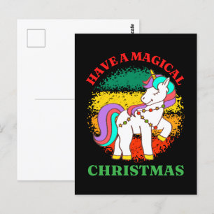 Cartão Postal tem um natal mágico