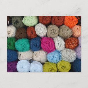 Cartão Postal Tem Yarn? Postar placa