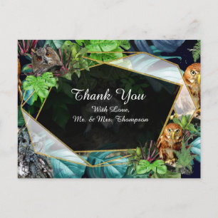 Cartão Postal Tema de celebração de festas ao vivo da noite