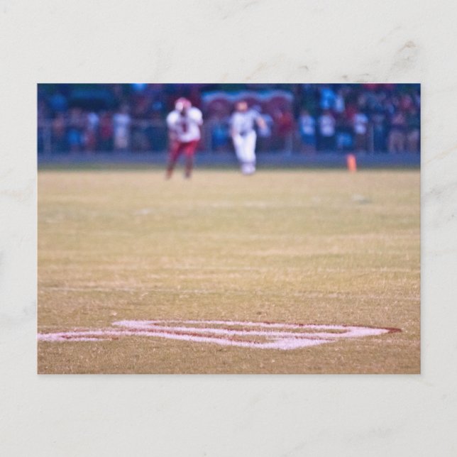 Cartão Postal temas de futebol americano (Frente)