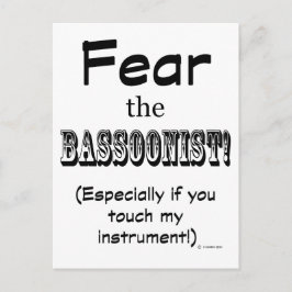 Cartão Postal Temer O Fagotista