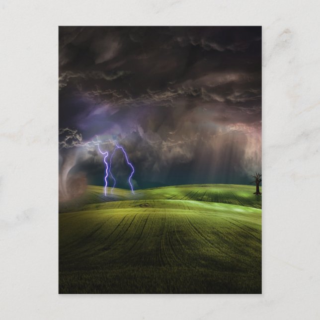 Cartão Postal Tempestade (Frente)