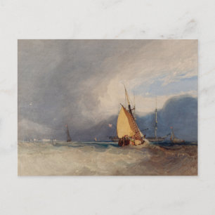 Cartão Postal Tempestade Aproximando 1830