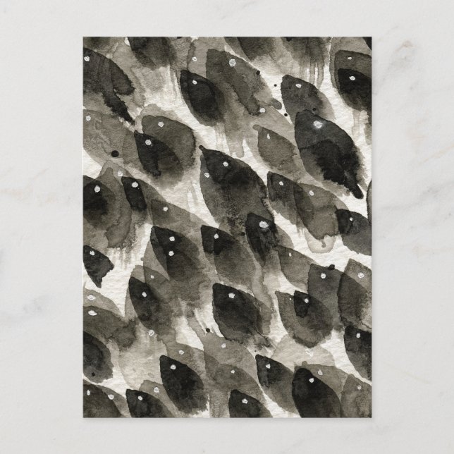 Cartão Postal Tempestade de Peixes (Frente)