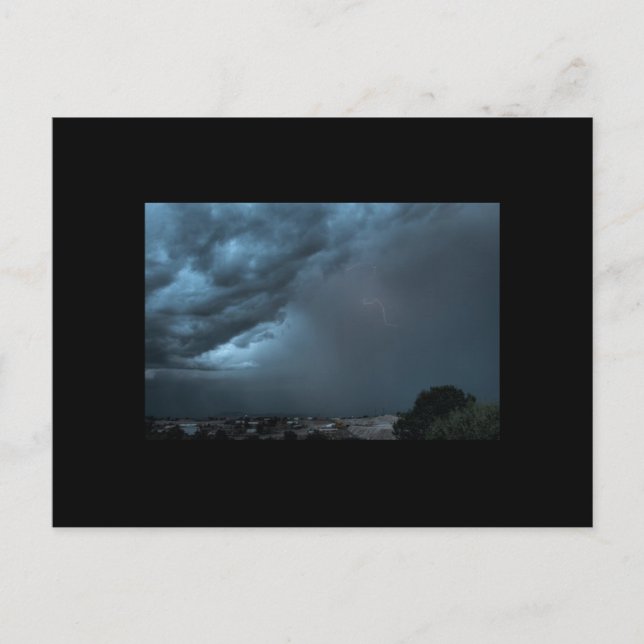Cartão Postal Tempestade de Relâmpago 2 (Frente)
