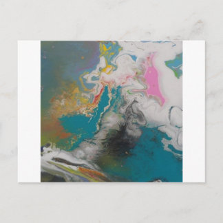 Cartão Postal Tempestade de tempo do vento original Abstrato Tor