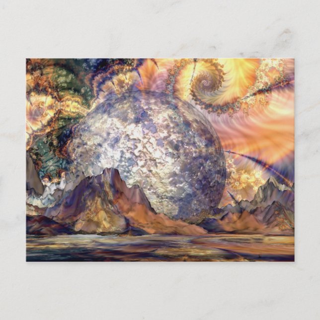 Cartão Postal Tempestade Lunar (Frente)