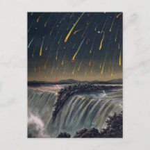 Tempestade Meteor sobre as cataratas Niagara, c. 1