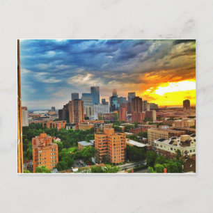 Cartão Postal Tempestade Minneapolis