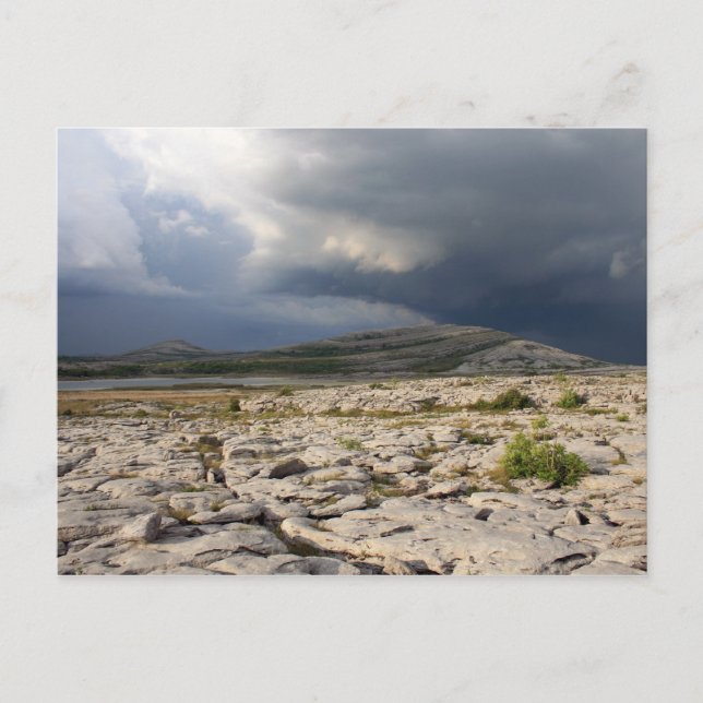 Cartão Postal tempestade mullagmore (Frente)