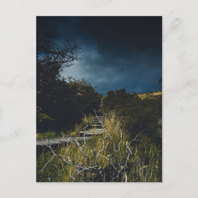 Cartão Postal Tempestade no céu (Frente)