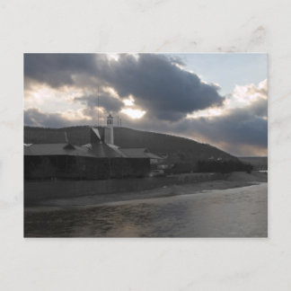 Cartão Postal tempestade sobre Corning