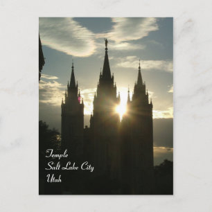 Cartão Postal Templo