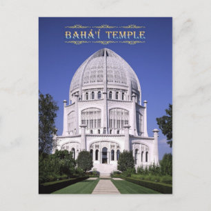 Cartão Postal Templo Baha'i, Wilmette, Illinois