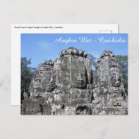 Templo Bayon em Angkor Wat - Camboja