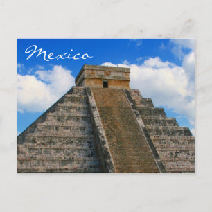 Cartão Postal templo chichen itza