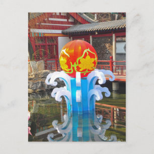 Cartão Postal Templo Chinês na China