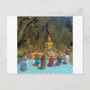 Cartão Postal Templo da Caverna Buddista