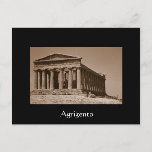 Cartão Postal Templo de Concordia