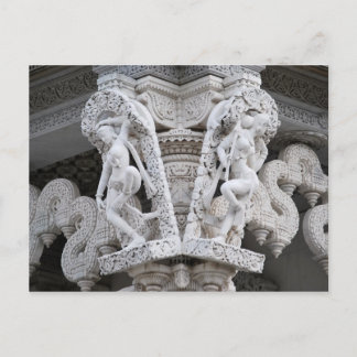 Cartão Postal Templo de Neasden - Baps Shri Swaminarayan Mandir