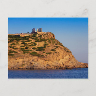 Cartão Postal Templo de Poseidon, Cabo Sounion, Grécia