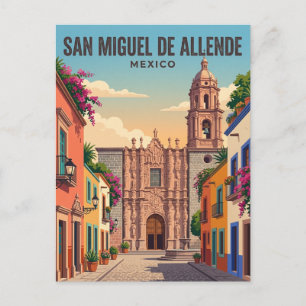 Cartão Postal Templo de San Francisco México