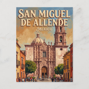 Cartão Postal Templo de San Francisco México