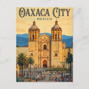 Cartão Postal Templo de Santo Domingo de Guzmán México