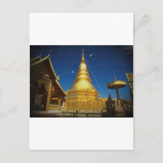 Cartão Postal templo doi suthep em chiangmai