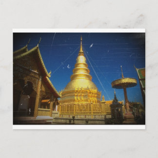 Cartão Postal templo doi suthep em chiangmai