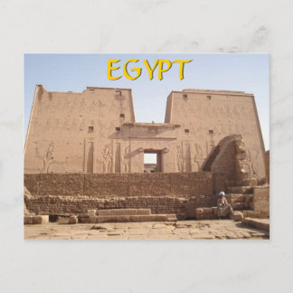 Cartão Postal Templo Egipto de Edfu