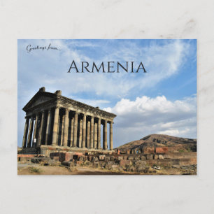 Cartão Postal Templo Garni Garni Armênia